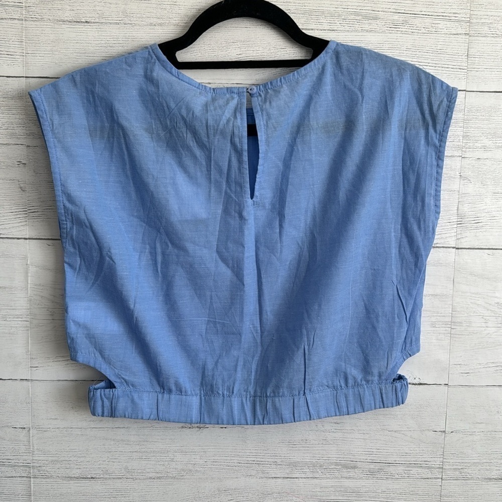 H & M Blue Top / Shorts Set - Picture 3 of 8